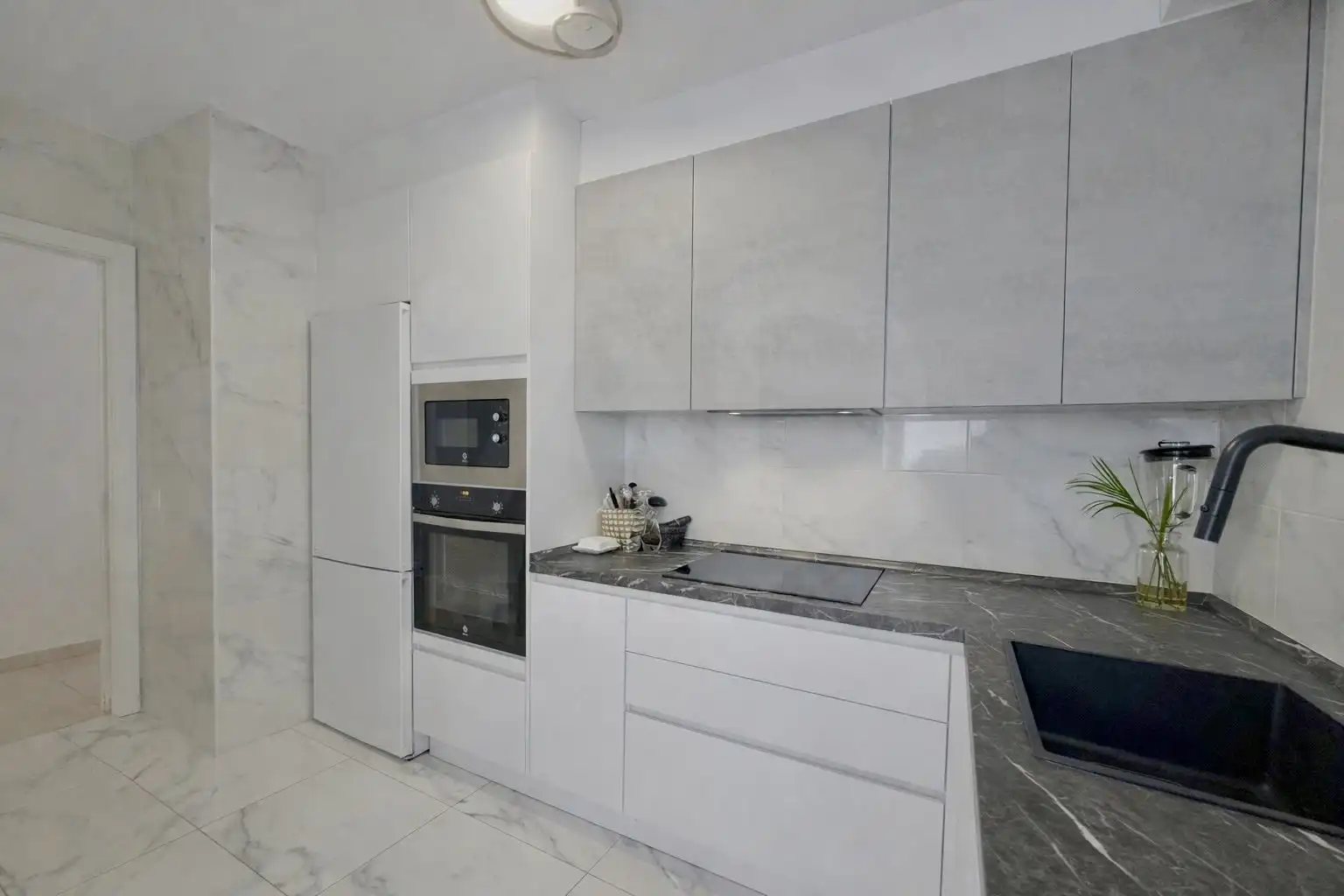 Kitchen of Flat for sale in Dénia  with Air Conditioner and Heating
