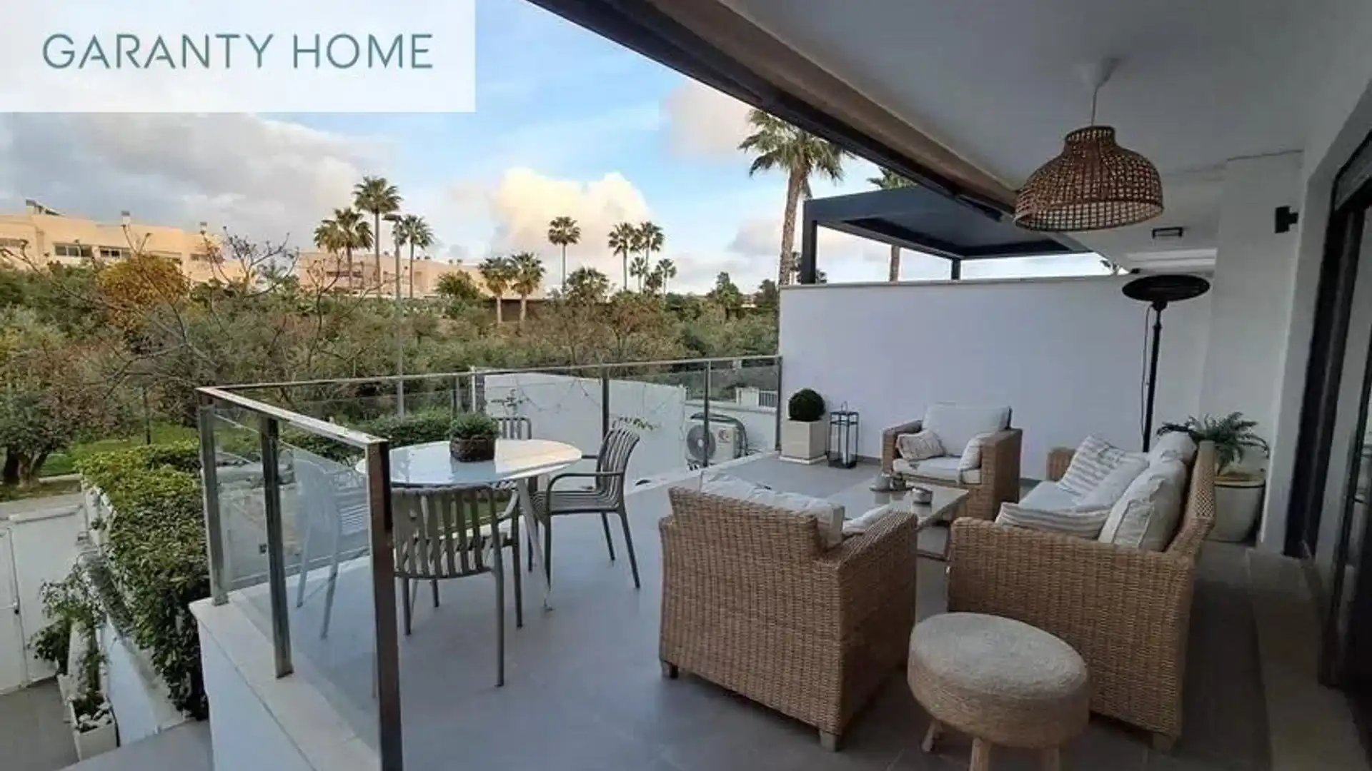 Terrace of Single-family semi-detached for sale in Málaga Capital  with Air Conditioner, Private garden and Terrace