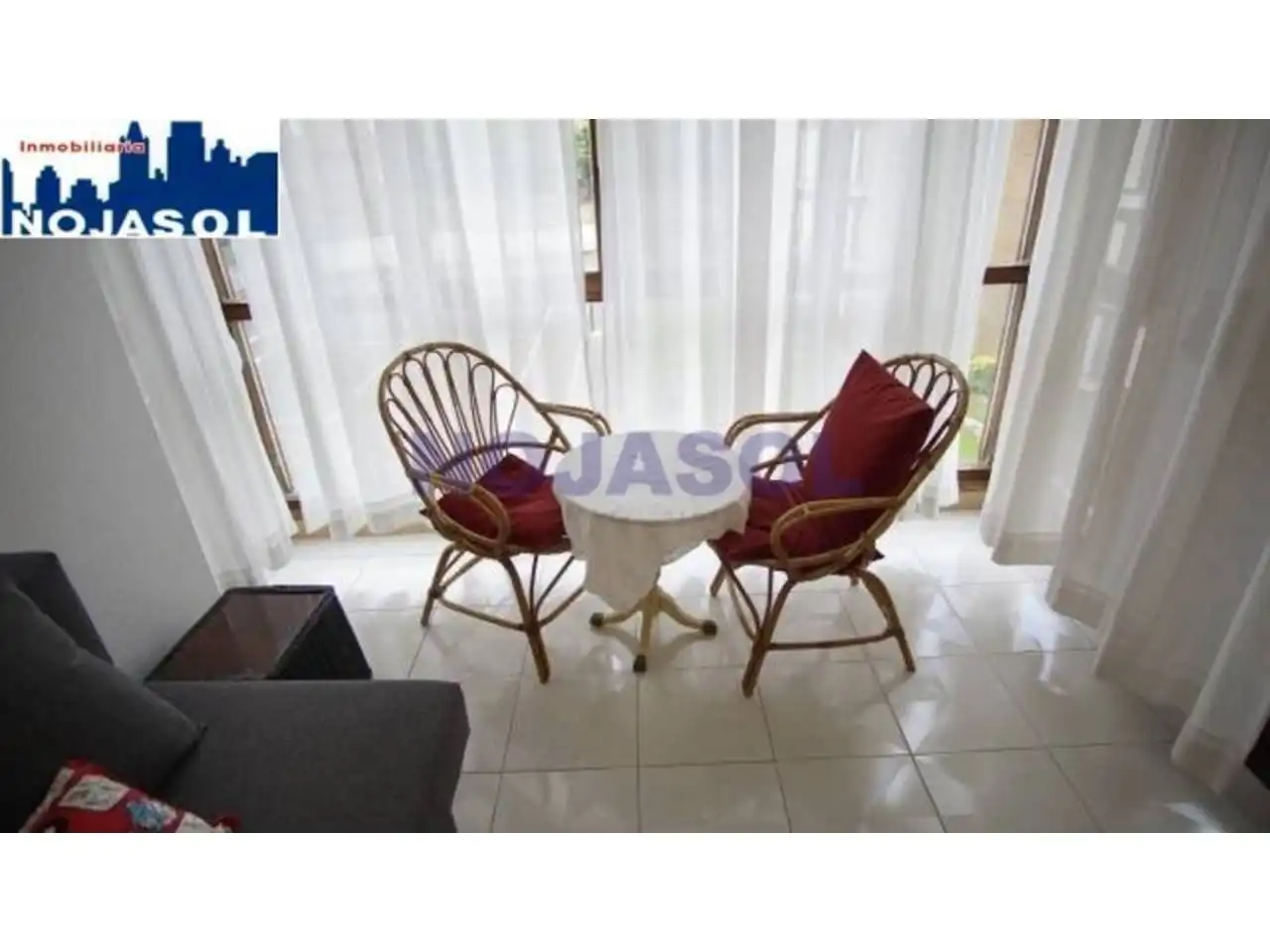 Terraza de Apartamento de alquiler en Noja con Terraza y Amueblado