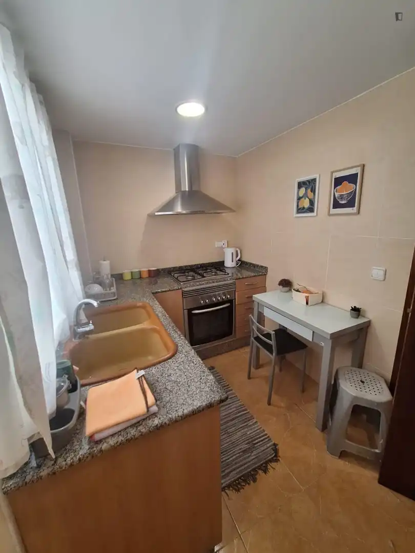 Cocina de Apartamento de alquiler en Moncada con Amueblado, Horno y Lavadora