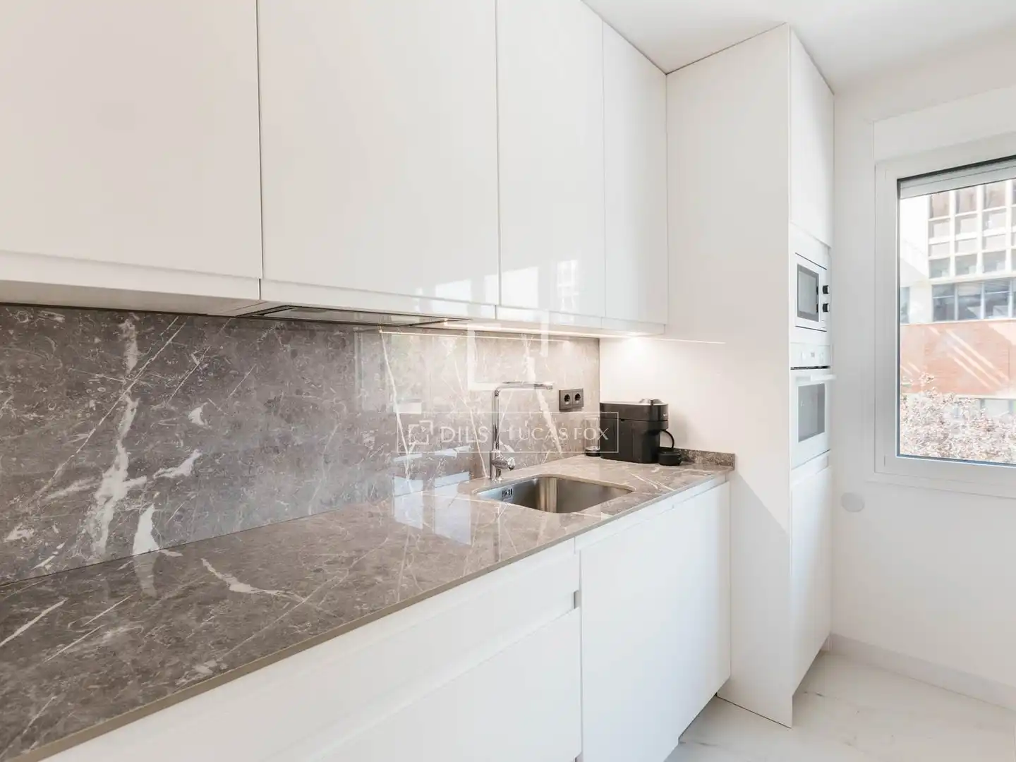 Kitchen of Flat for rent in Madrid  with Heating and Furnished
