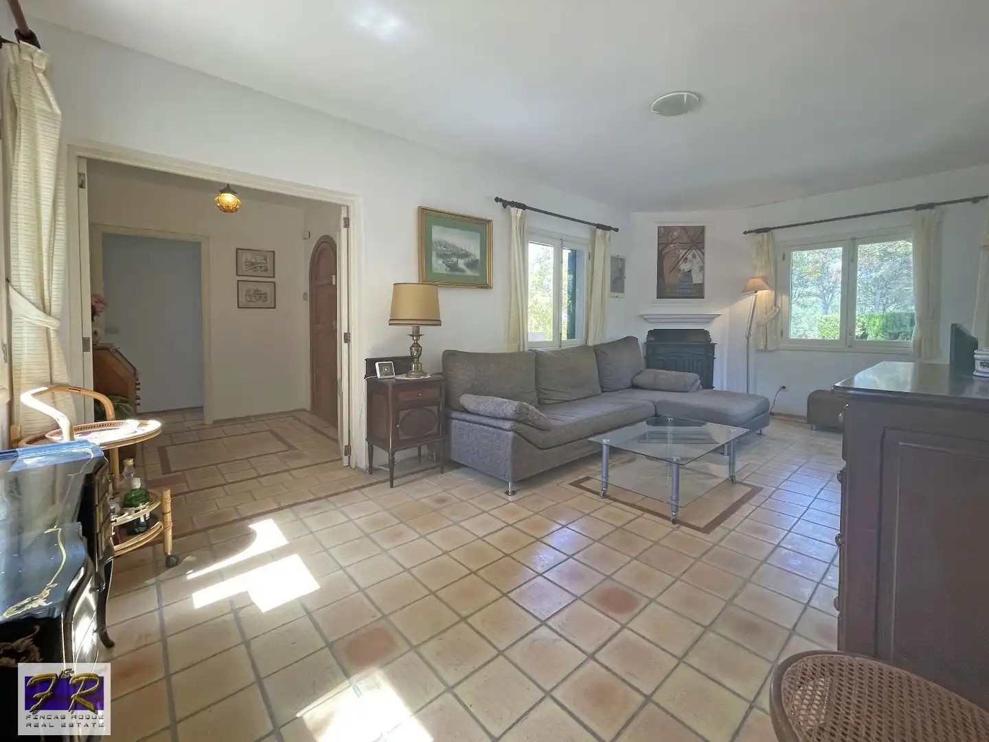 Sala d'estar de Casa o xalet en venda en Alcúdia amb Calefacció, Terrassa i Forn