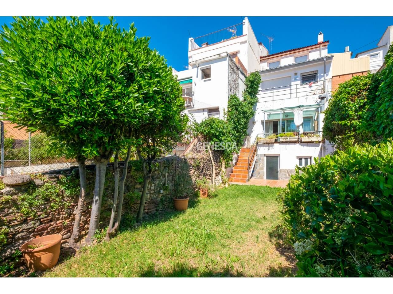 Jardí de Casa o xalet en venda en Matadepera amb Aire condicionat, Calefacció i Jardí privat