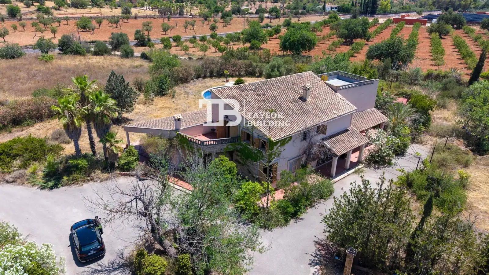 Vista exterior de Casa o xalet en venda en Marratxí amb Terrassa, Traster i Piscina