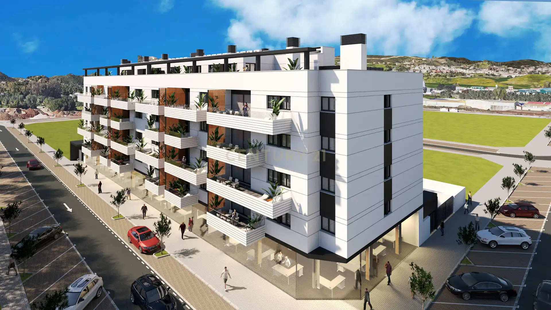 Exterior view of Flat for sale in Mijas  with Swimming Pool, Oven and Washing machine