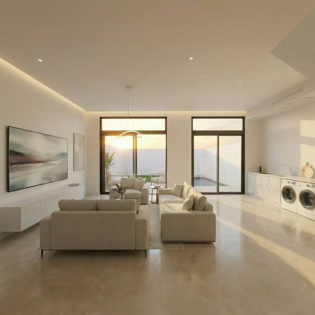 Sala de estar de Casa adosada en venta en Silla con Terraza