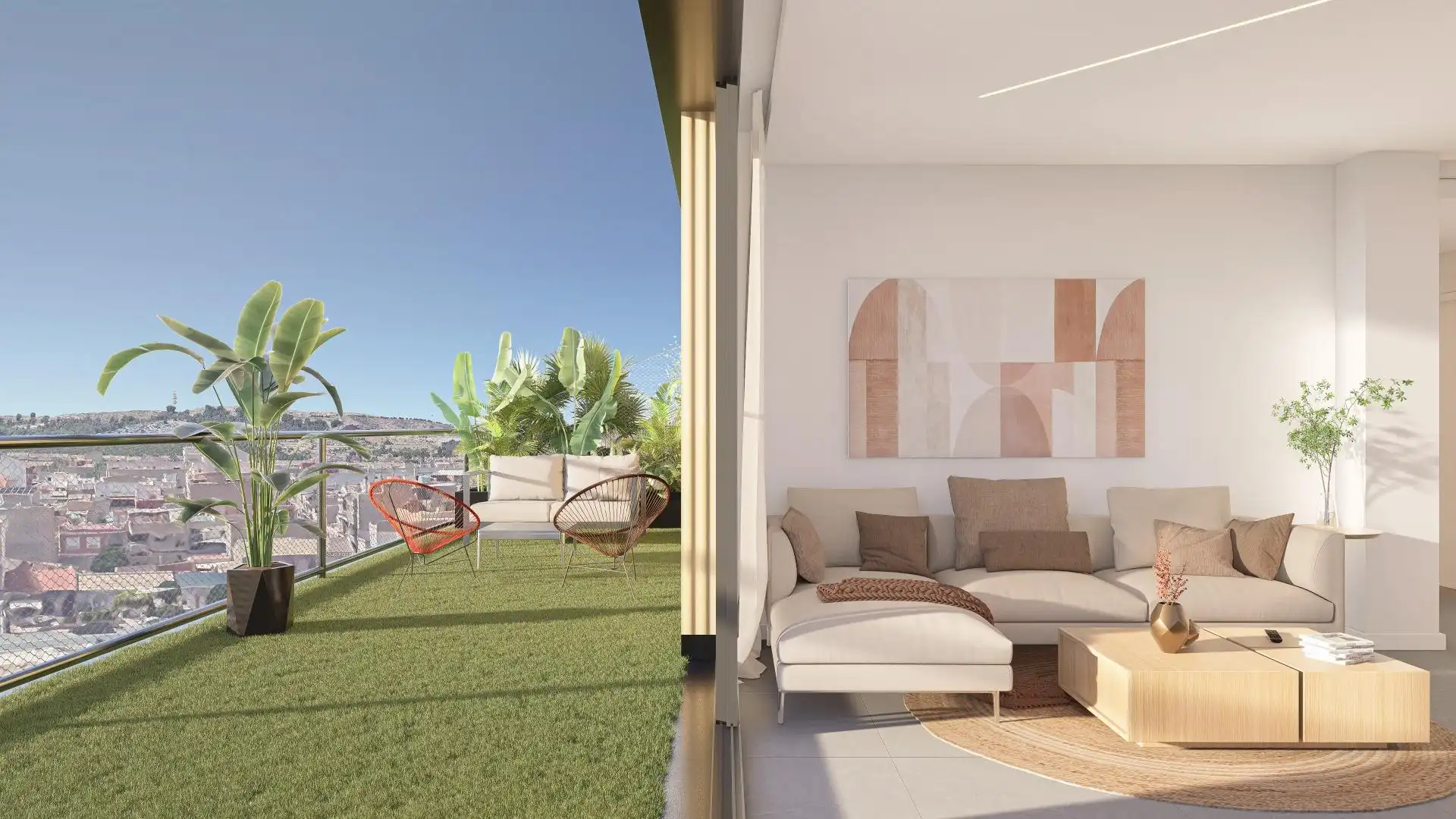 Terrassa de Pis en venda en Murcia amb Aire condicionat, Jardí privat i Terrassa