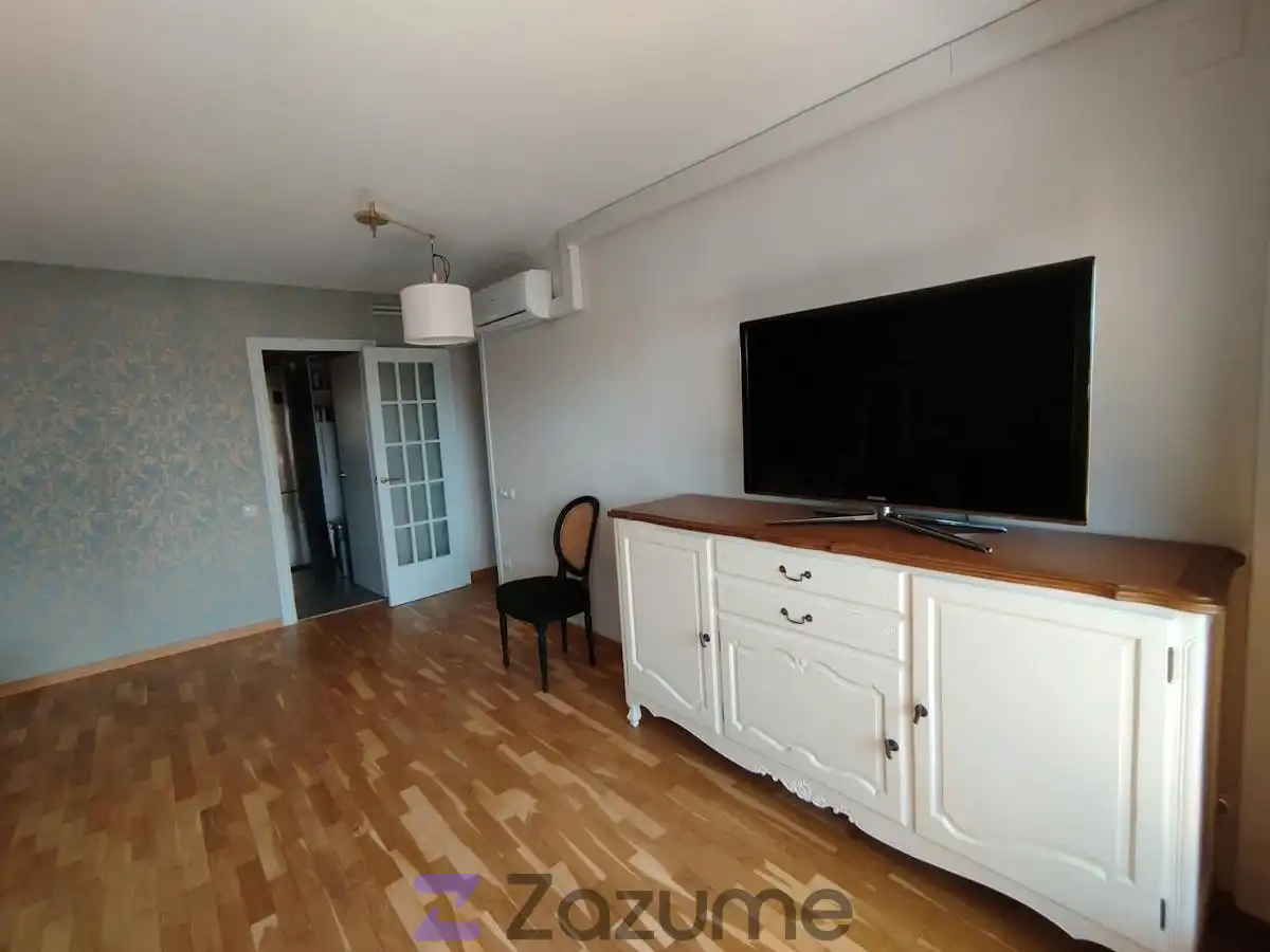 Sala de estar de Piso de alquiler en Terrassa con Aire acondicionado, Calefacción y Amueblado