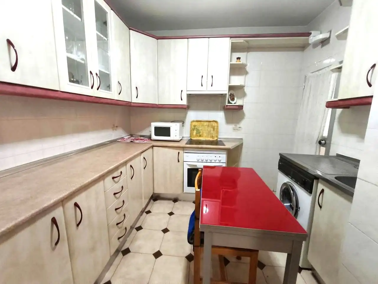 Cocina de Piso en venta en Madrid con Calefacción, Parquet y Terraza