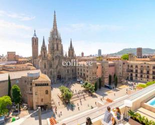 Vista exterior de Àtic en venda en  Barcelona Capital amb Aire condicionat, Calefacció i Parquet