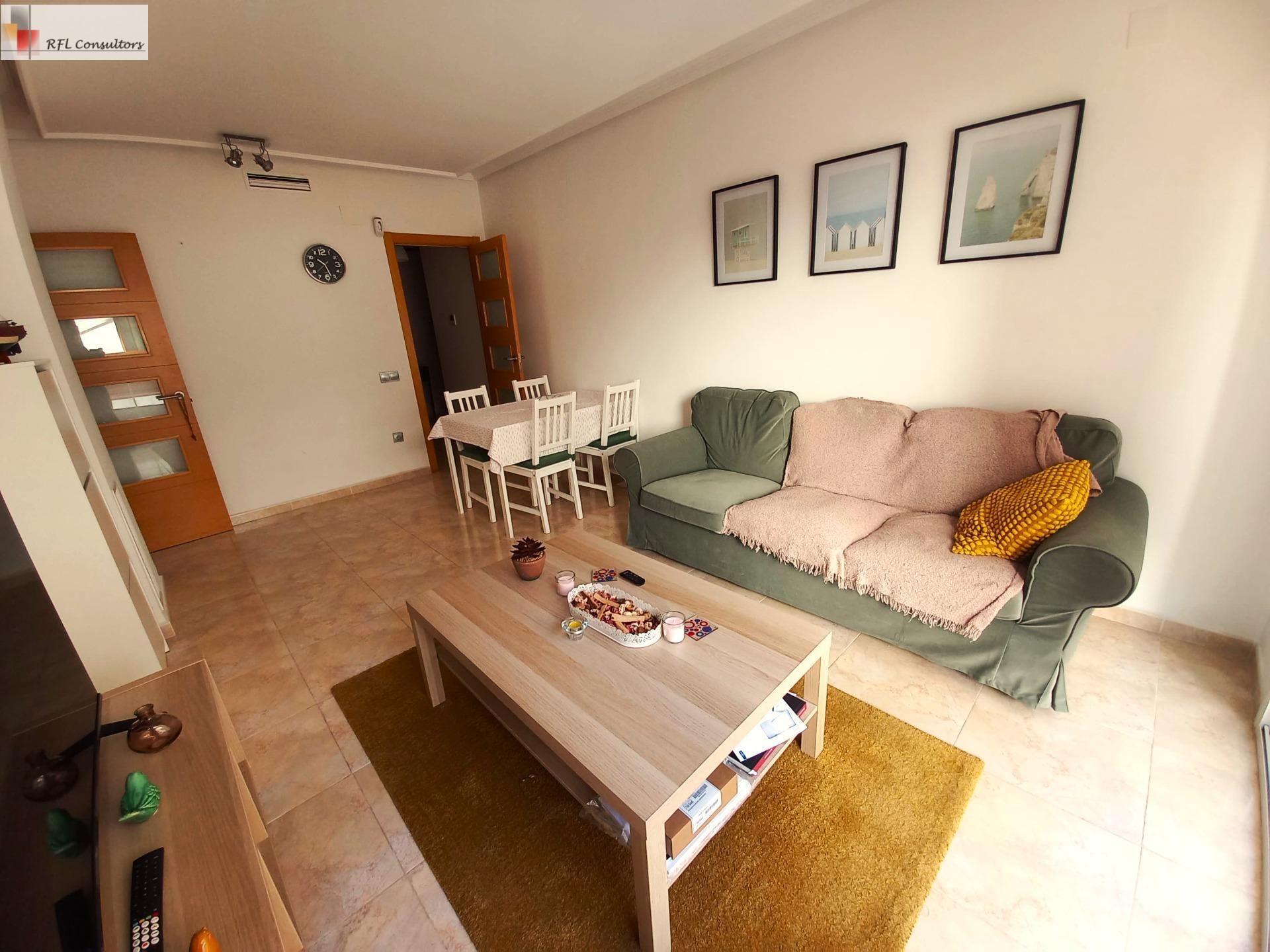 Living room of Flat for sale in L'Ampolla  with Air Conditioner, Heating and Terrace