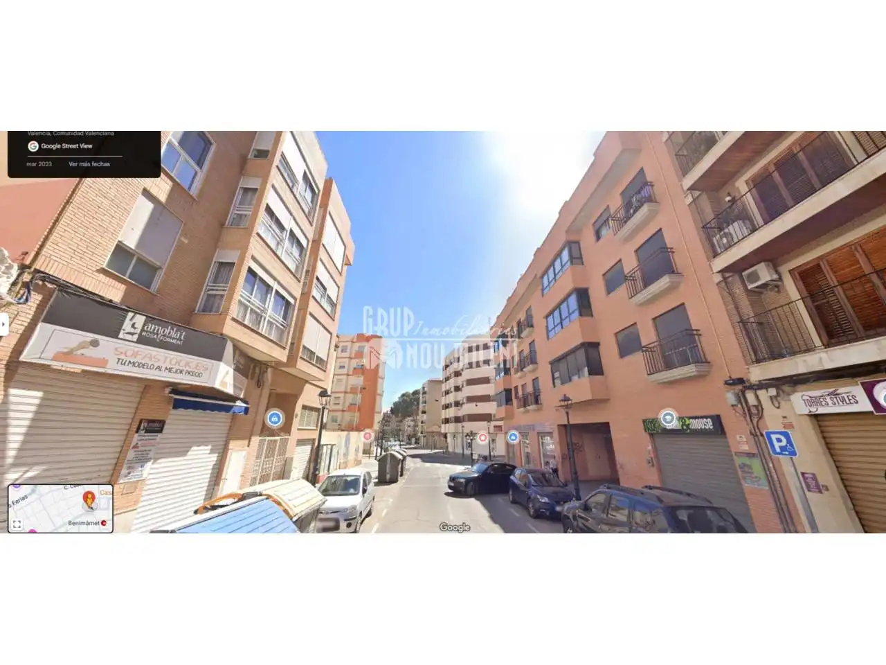Vista exterior de Piso en venta en Valencia con Balcón