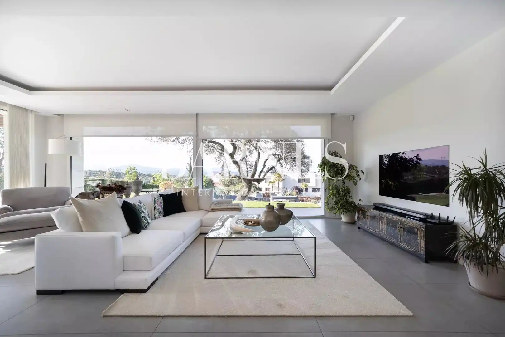Sala de estar de Casa o chalet en venta en Ciudalcampo con Aire acondicionado, Calefacción y Piscina