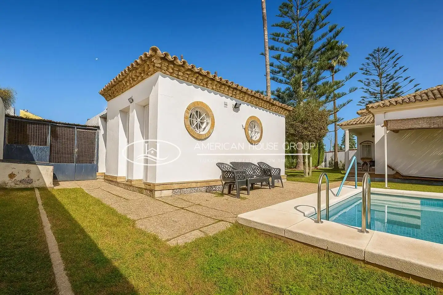 Garden of Houses for sale in Chiclana de la Frontera