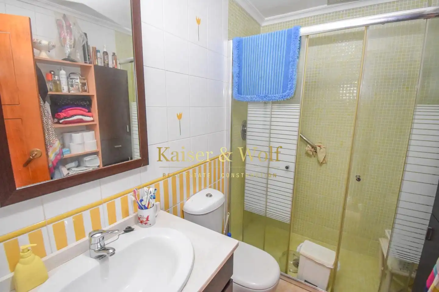 Baño de Casa o chalet en venta en Santa Pola con Aire acondicionado, Jardín privado y Terraza