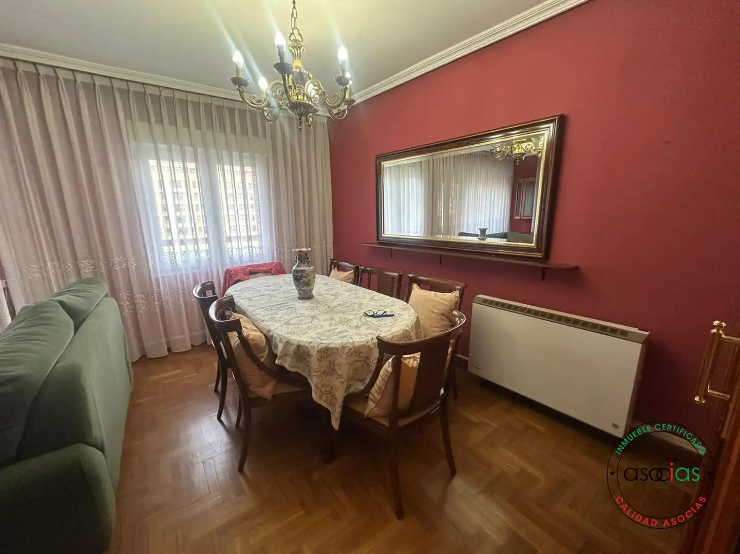 Esszimmer von Wohnung zum Verkauf in Gijón  mit Heizung