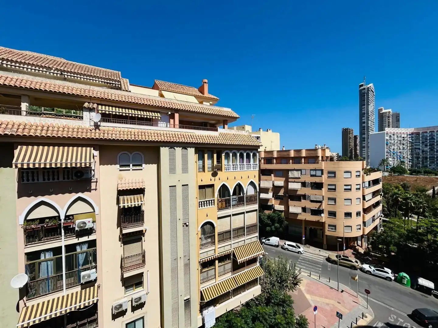 Vista exterior de Piso en venta en Benidorm con Aire acondicionado y Amueblado