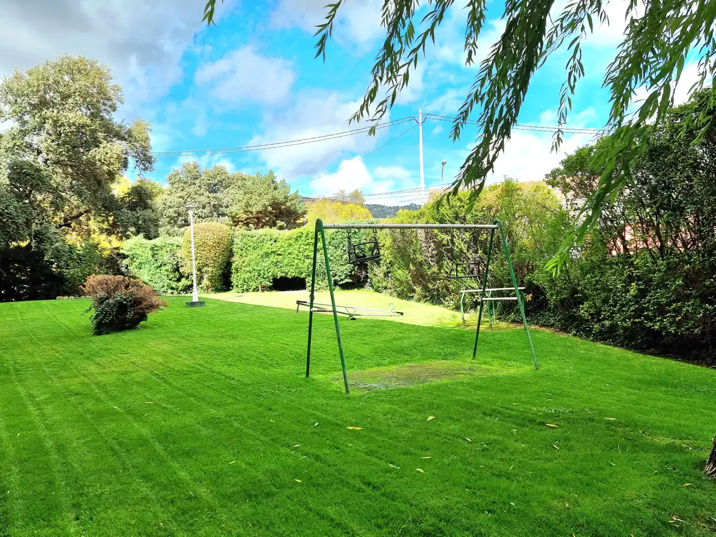 Garten von Wohnung zum Verkauf in Hoyo de Manzanares mit Abstellraum, Balkon und Gemeinschaftspool
