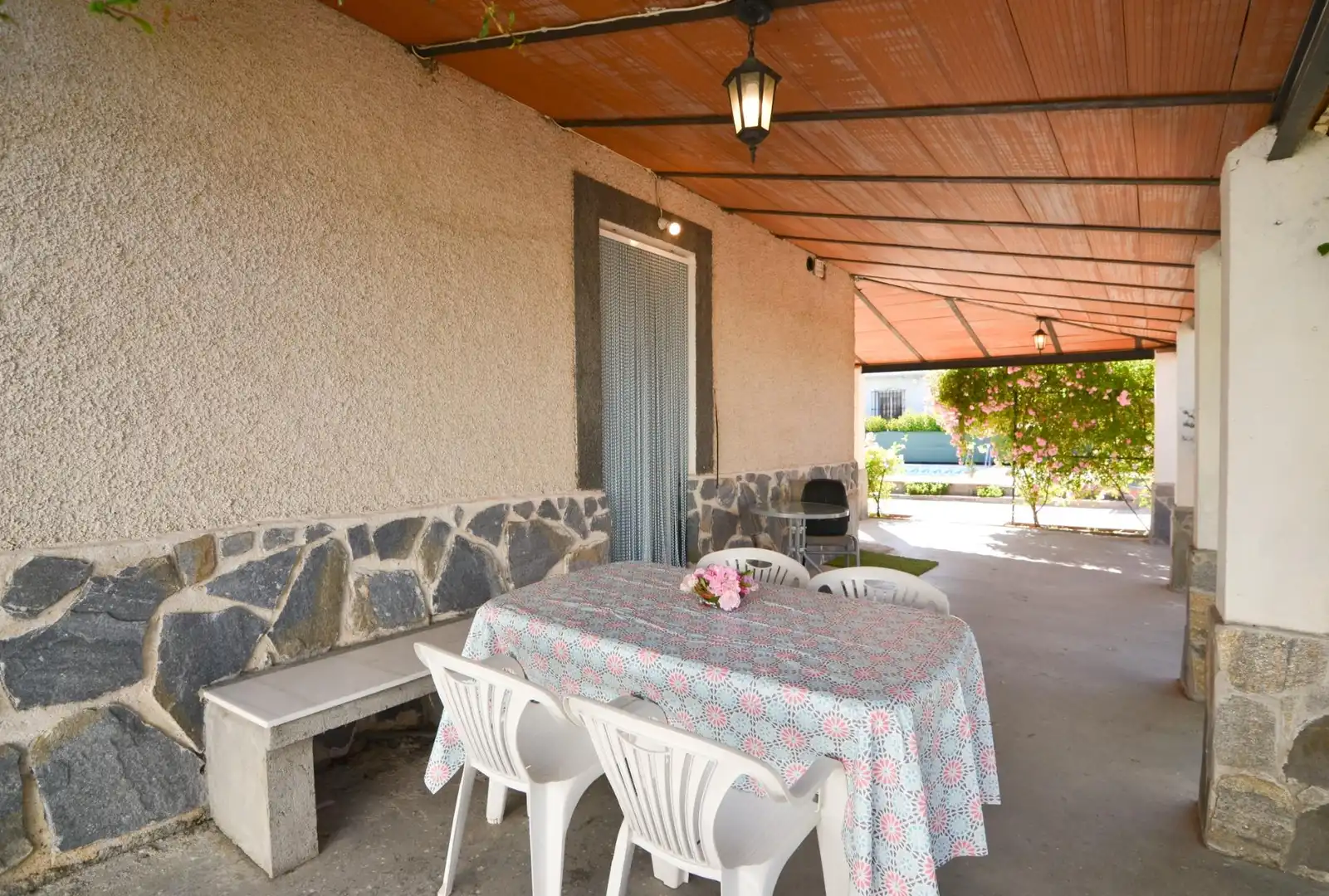 Terrassa de Casa o xalet en venda en Casarrubios del Monte amb Calefacció, Jardí privat i Terrassa
