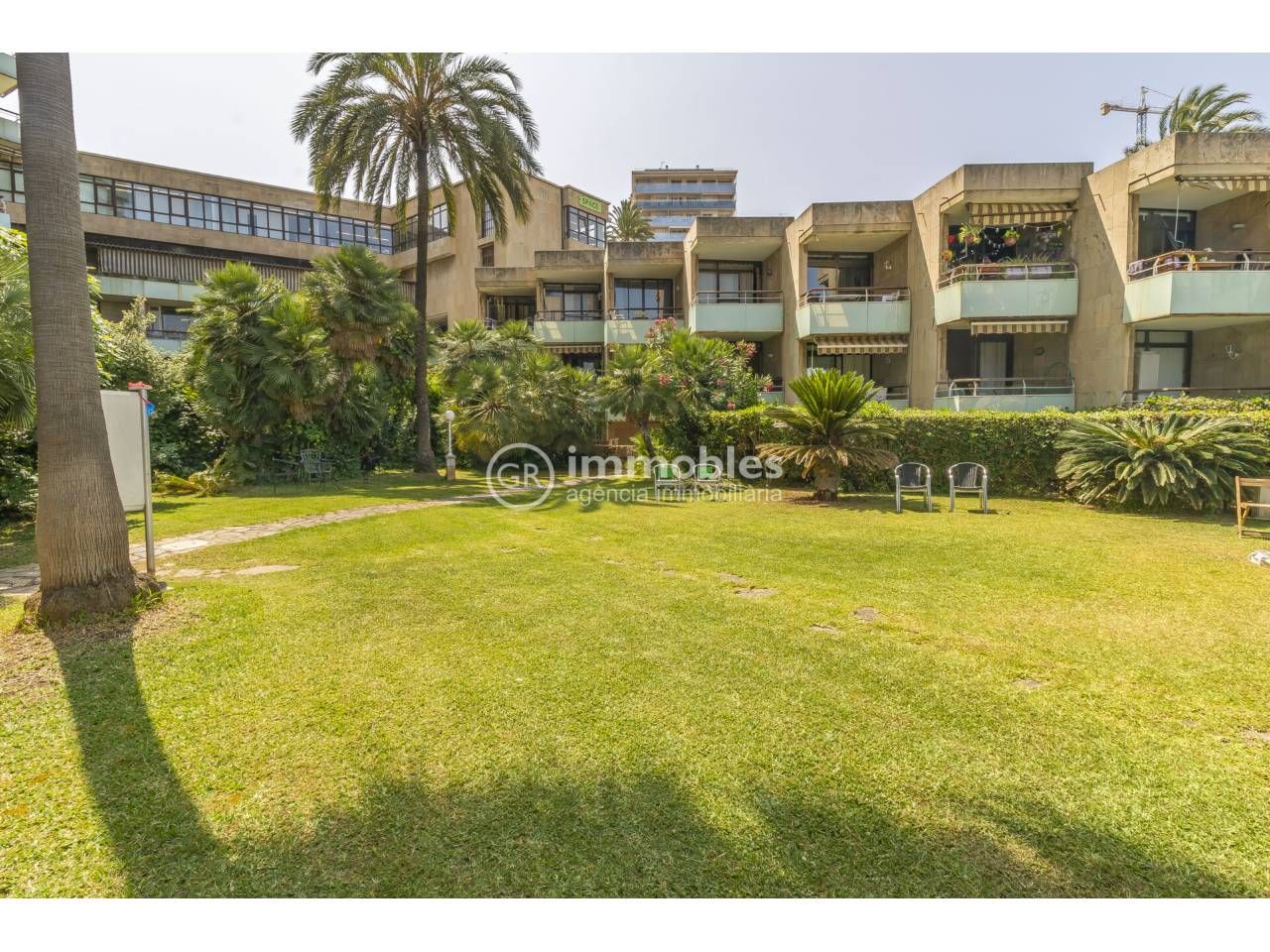 Garten von Wohnung zum Verkauf in  Palma de Mallorca mit Klimaanlage, Heizung und Abstellraum