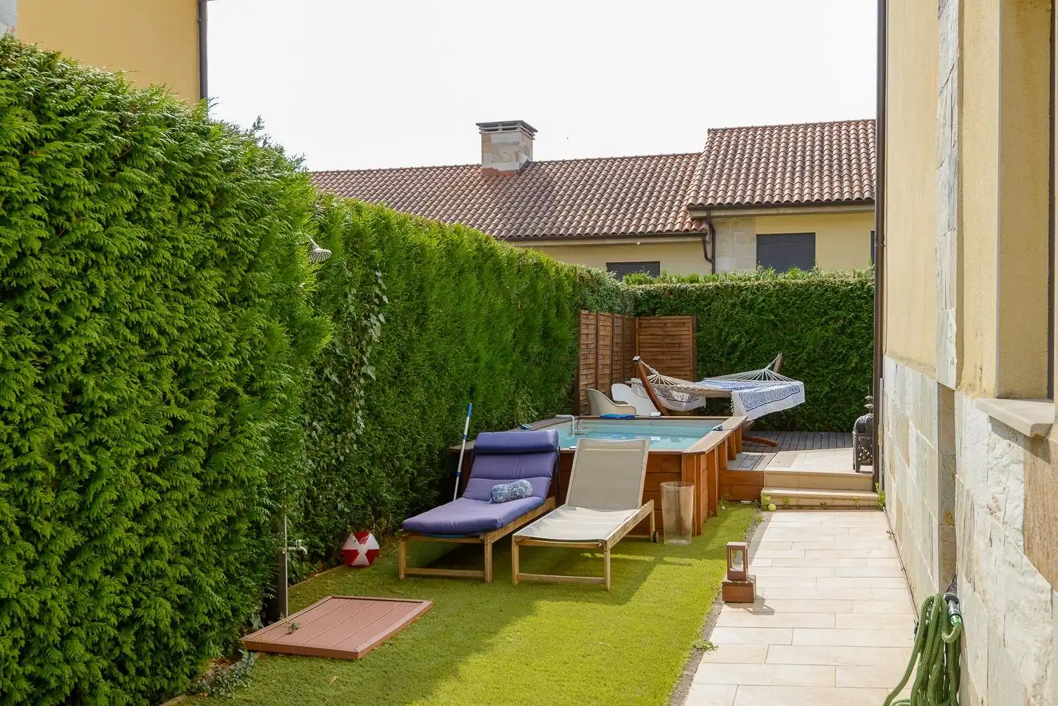 Terrassa de Casa adosada en venda en Siero amb Calefacció, Jardí privat i Traster