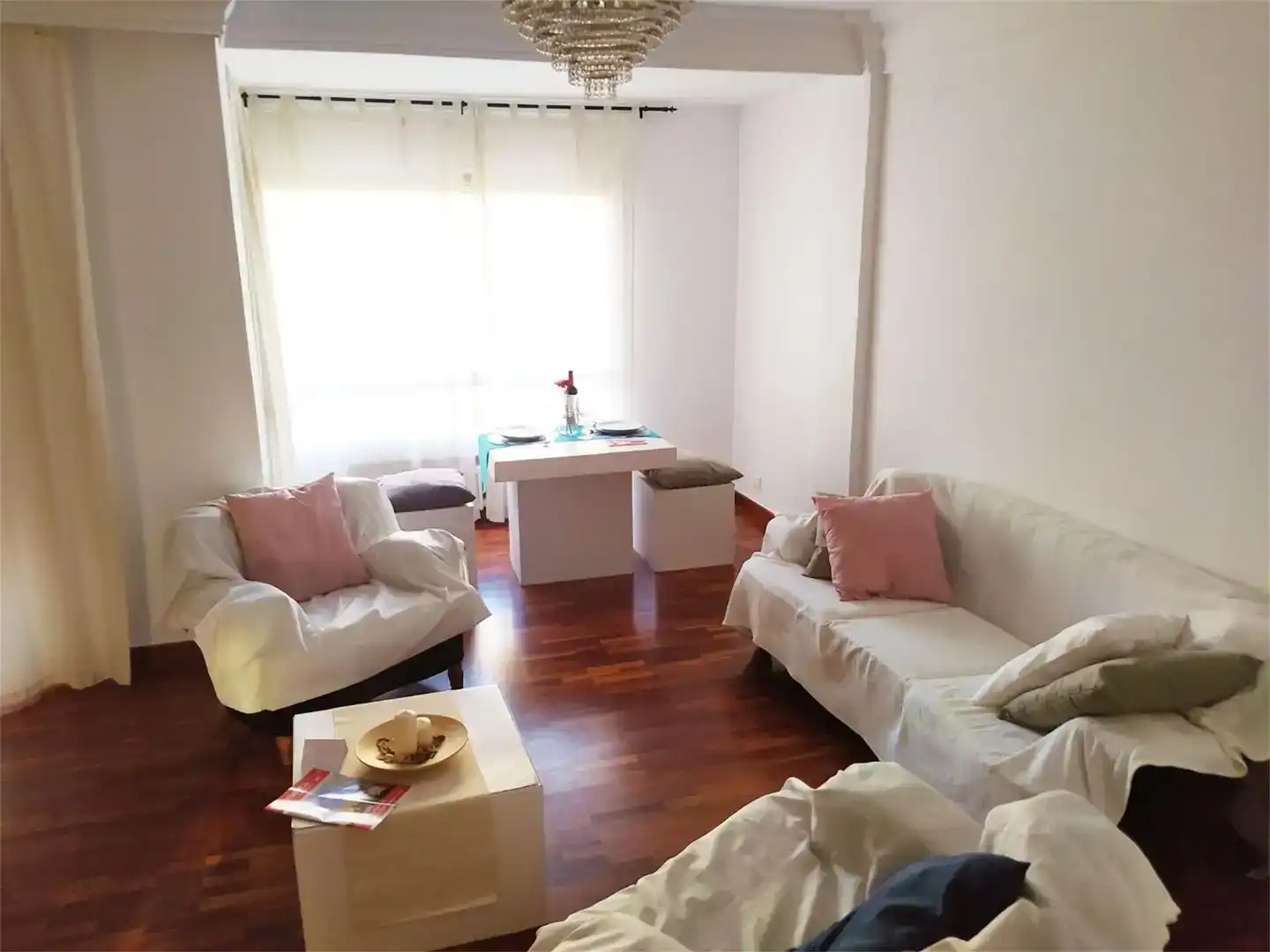 Sala d'estar de Pis en venda en  Murcia Capital amb Balcó