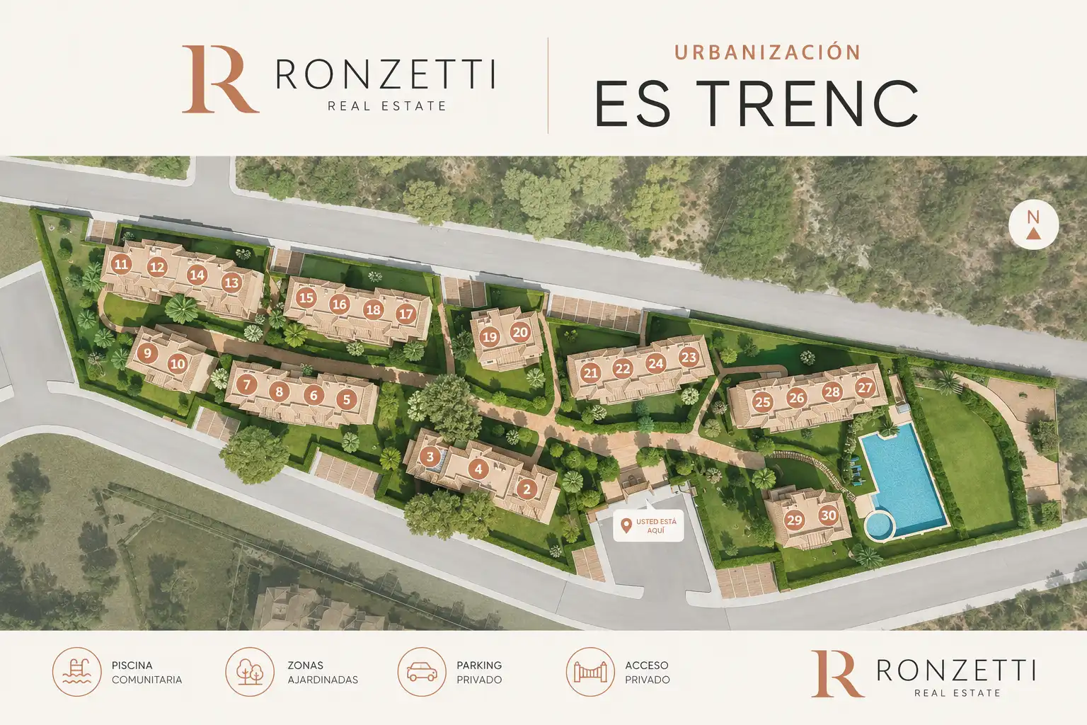 Vista exterior de Planta baja en venta en Campos con Aire acondicionado, Calefacción y Terraza