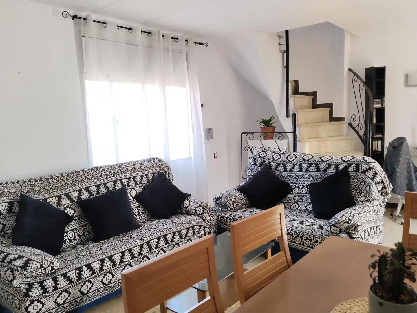 Sala de estar de Piso en venta en Barcelona con Calefacción y Balcón