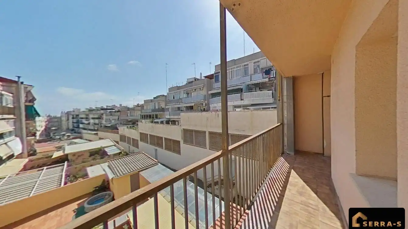 Terrasse von Wohnung zum Verkauf in Mataró mit Balkon