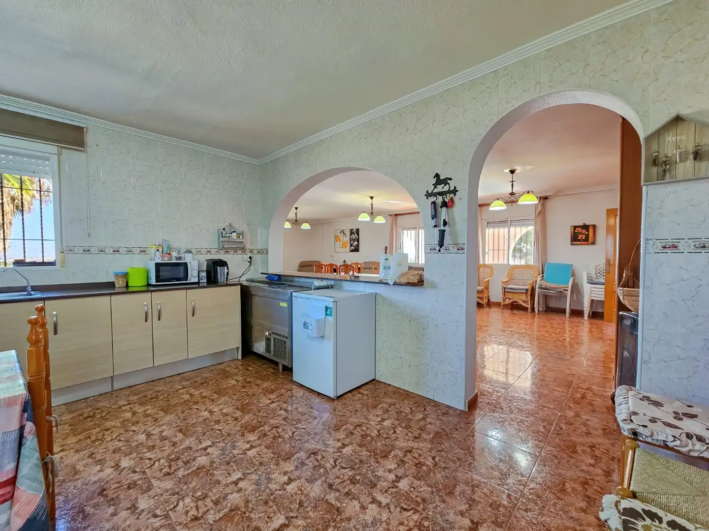Cocina de Finca rústica en venta en Algorfa con Aire acondicionado, Calefacción y Terraza
