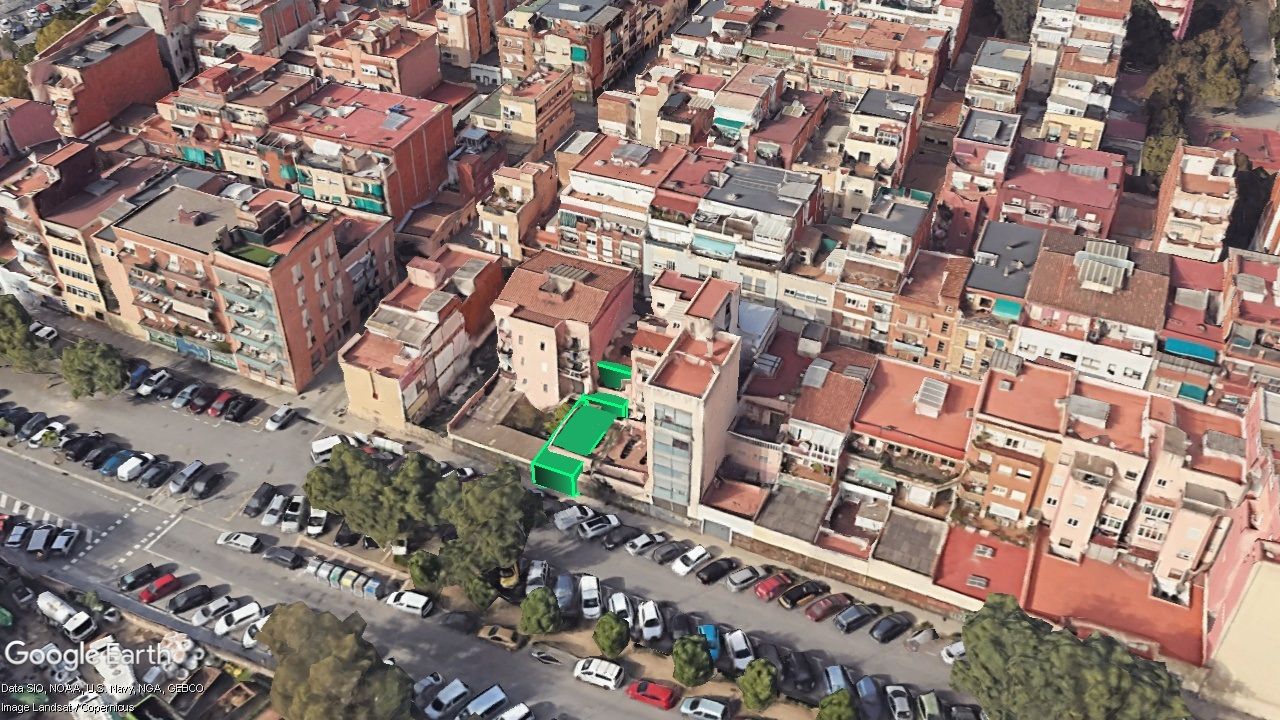 Vista exterior de Terreno en venta en  Barcelona Capital