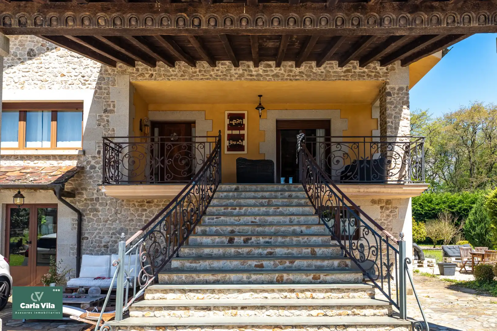 Exterior view of Houses for sale in Lugo  with Heating, Private garden and Parquet flooring
