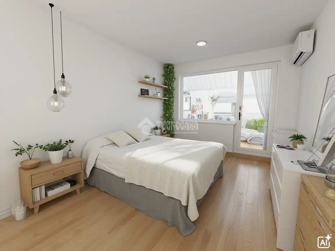 Bedroom of Flat for sale in Las Rozas de Madrid  with Air Conditioner, Heating and Terrace
