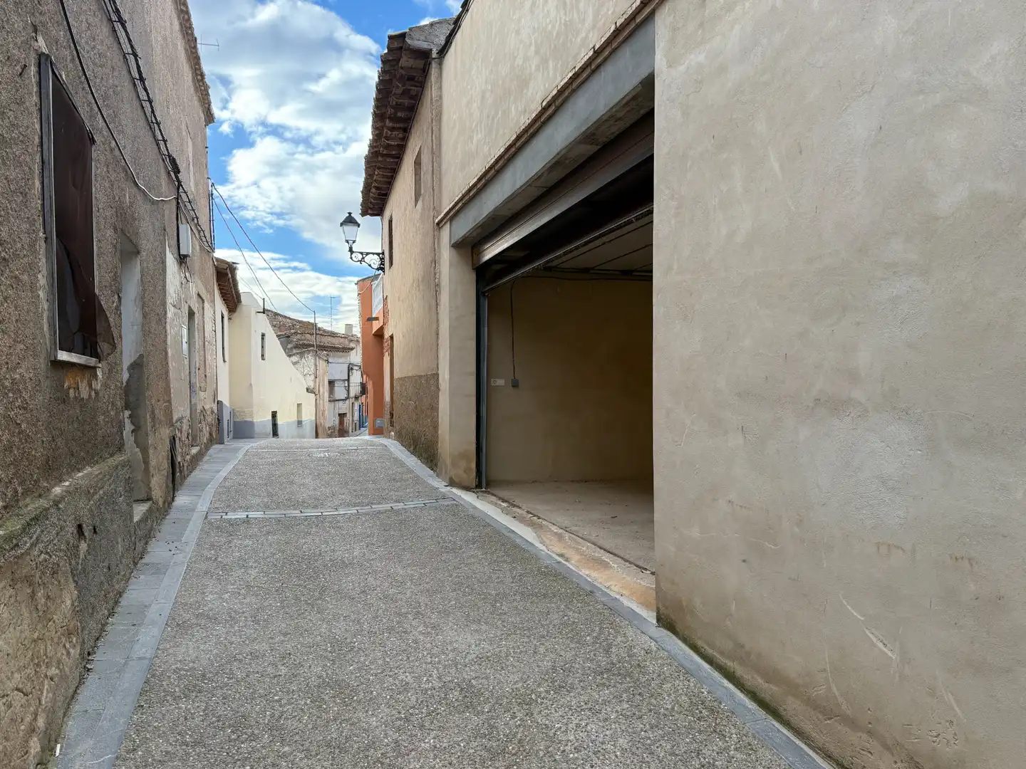 Vista exterior de Casa o xalet en venda en Calatorao amb Calefacció, Jardí privat i Terrassa