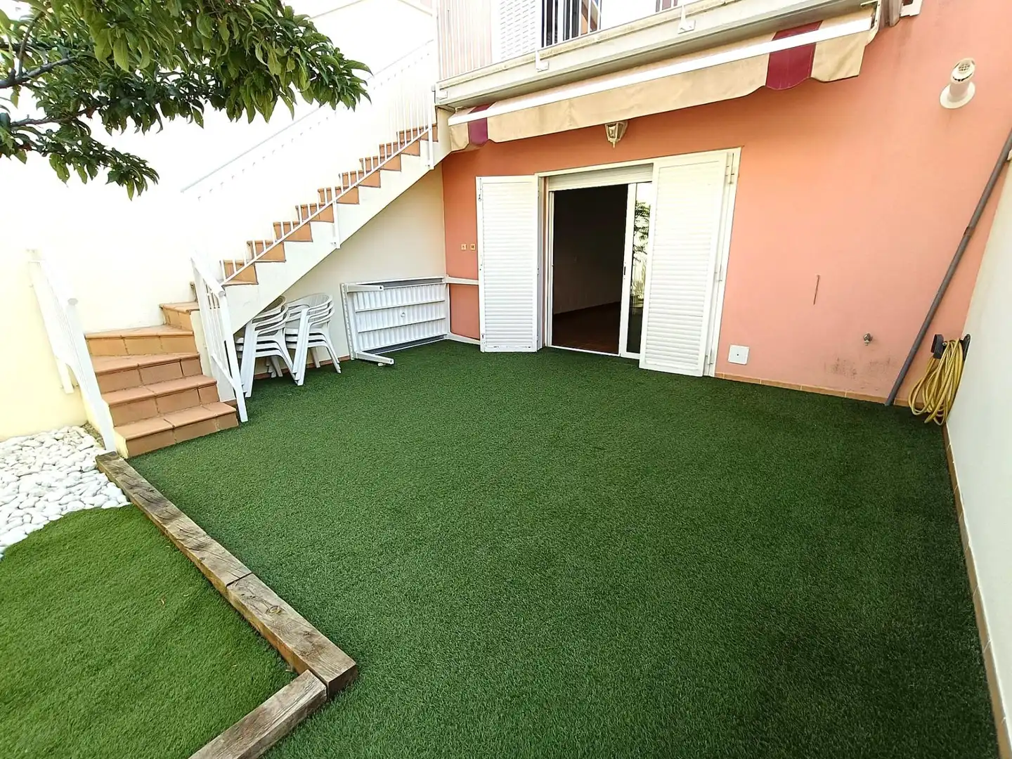 Terraza de Casa o chalet de alquiler en Mataró con Aire acondicionado, Calefacción y Jardín privado