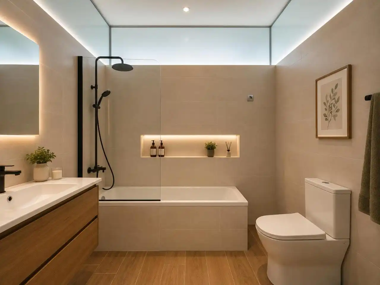 Badezimmer von Erdgeschoss zum Verkauf in Sada (A Coruña) mit Heizung