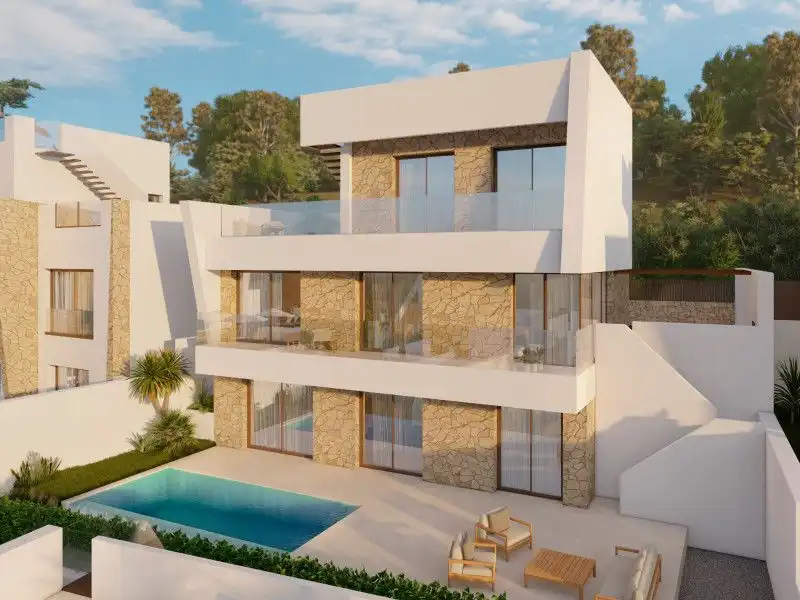 Villa mit Pool zum Verkauf in Finestrat Pueblo, imagen 18