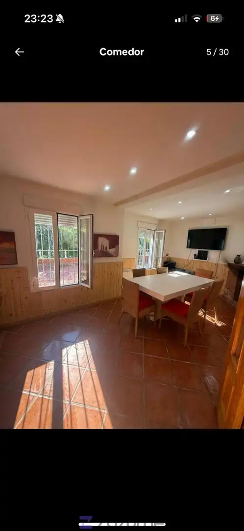 Dining room of Houses for rent in El Casar de Escalona  with Air Conditioner, Heating and Private garden
