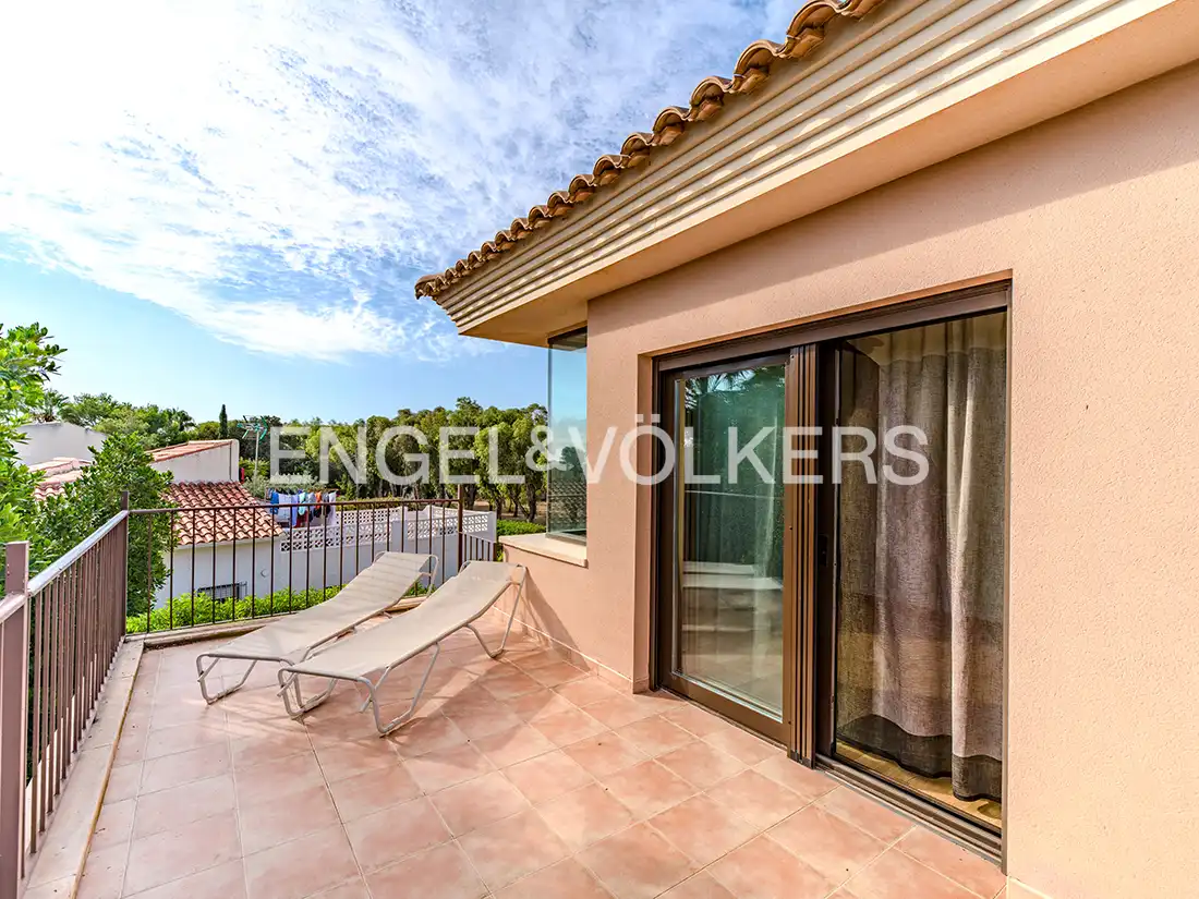 Terraza de Casa o chalet en venta en El Campello con Aire acondicionado, Calefacción y Jardín privado