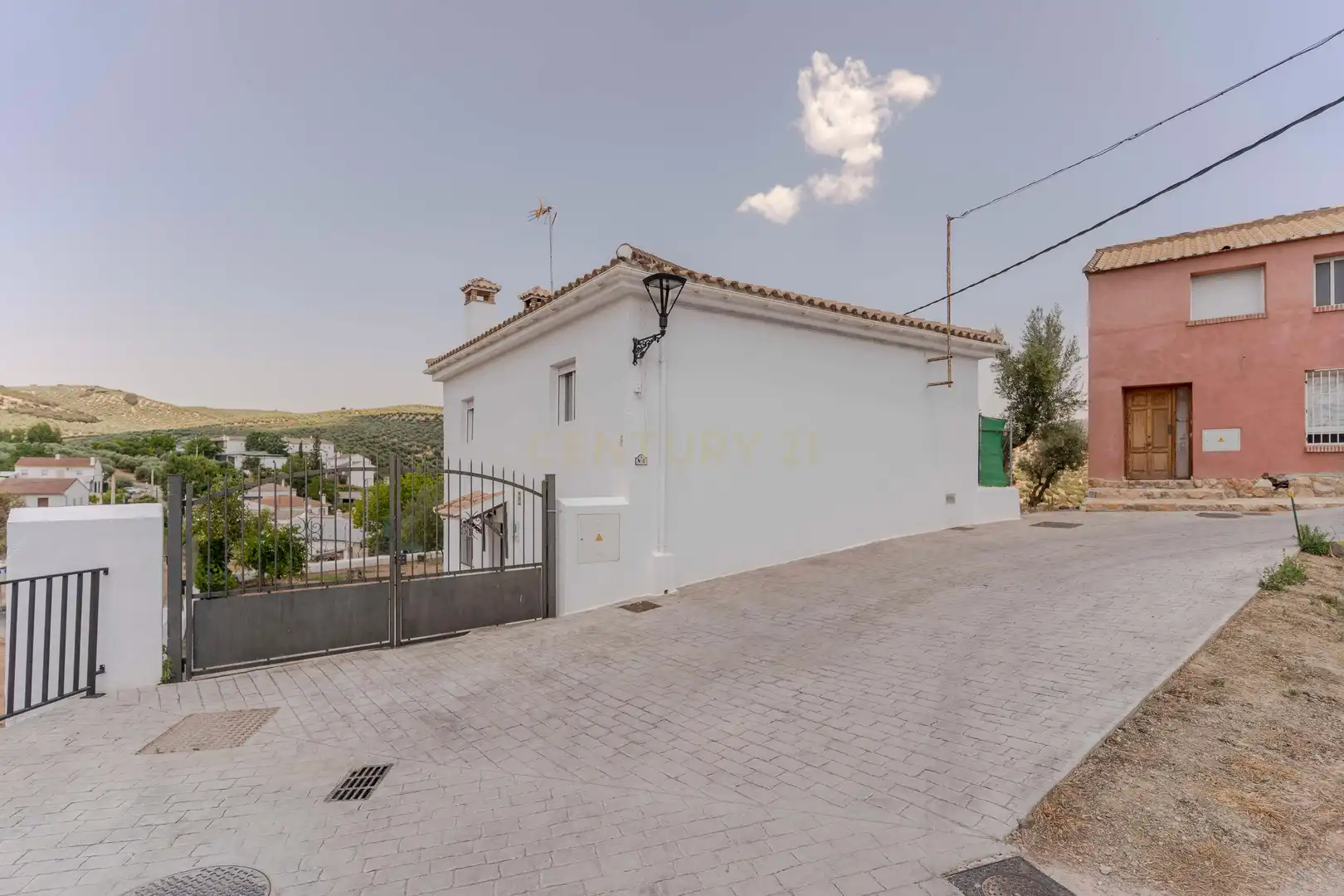 Vista exterior de Casa o chalet en venta en Colomera con Jardín privado, Trastero y Piscina