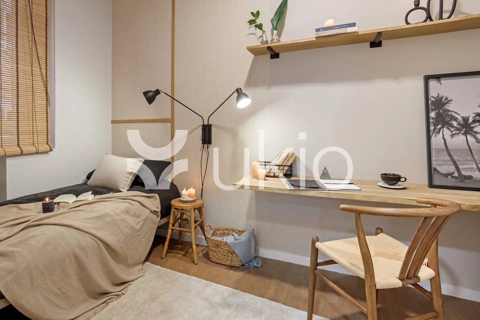 Bedroom of Apartments for rent in Madrid  with Air Conditioner, Heating and Terrace