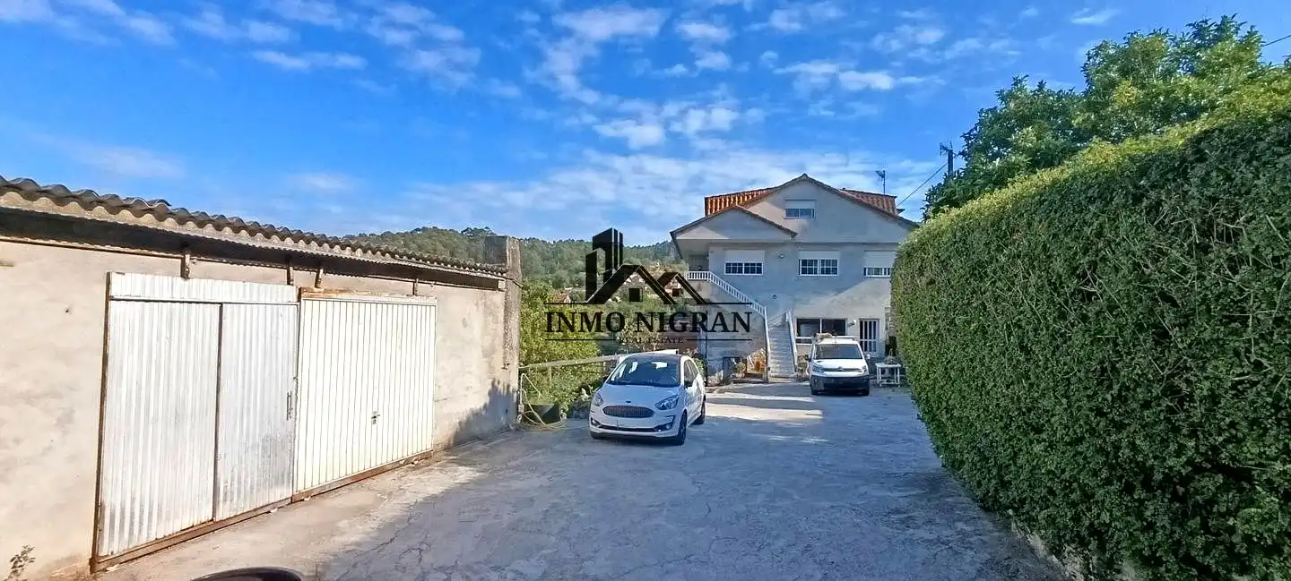 Vista exterior de Casa o chalet en venta en Baiona con Calefacción y Balcón