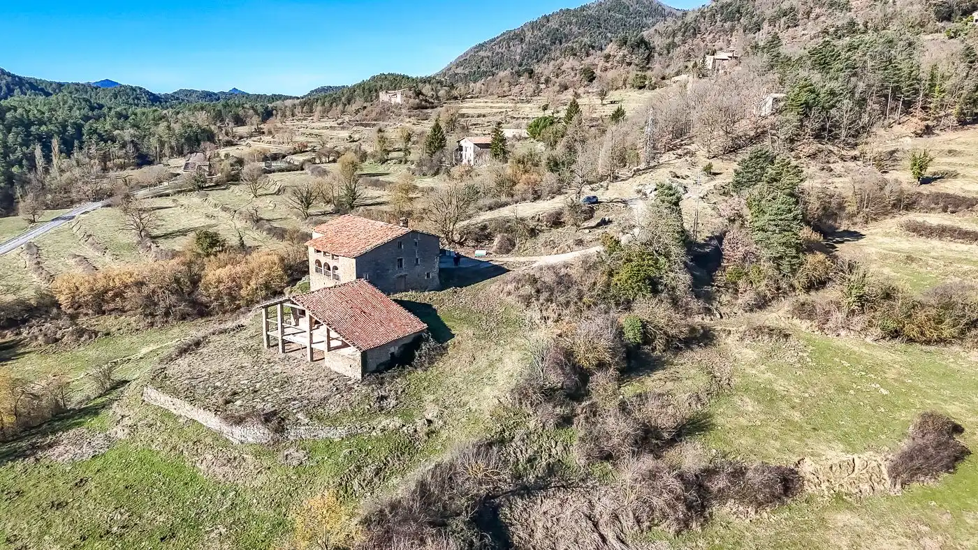 Finca rústica en venta en Les Llosses con Jardín privado