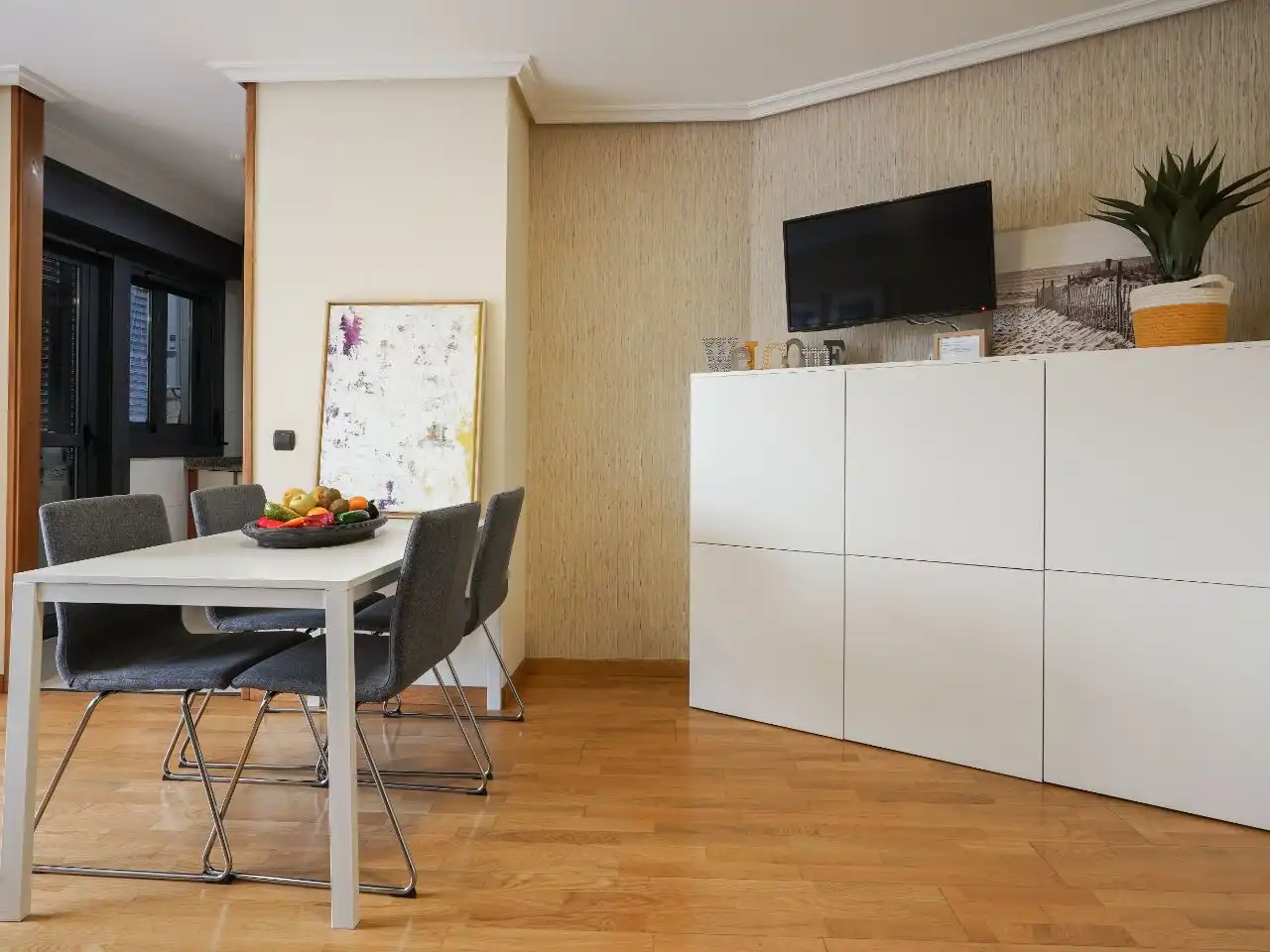 Living room of Flat for rent in Vigo   with Balcony