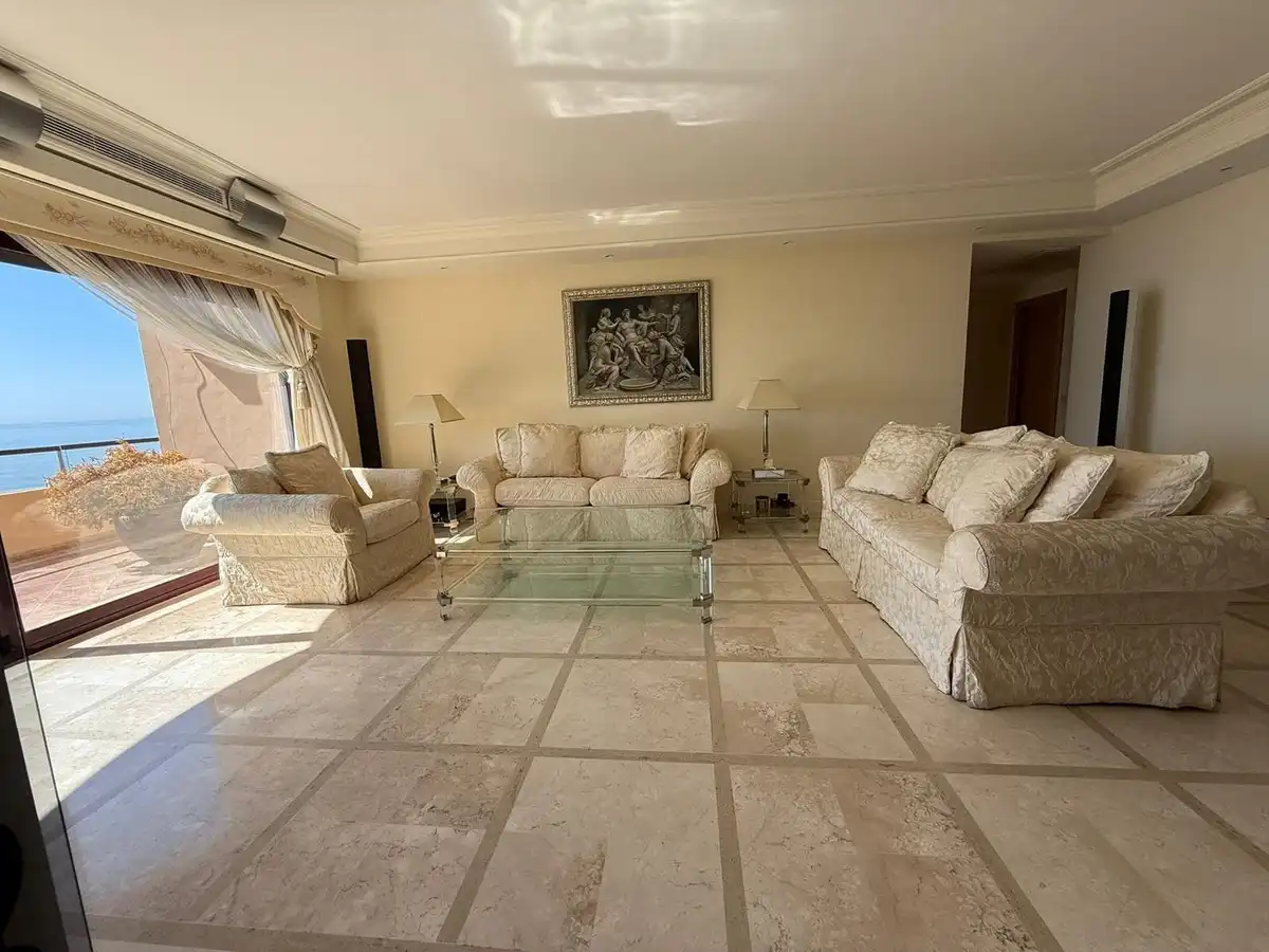 Wohnzimmer von Maisonette zur Miete in Estepona mit Terrasse, Schwimmbad und Gemeinschaftspool