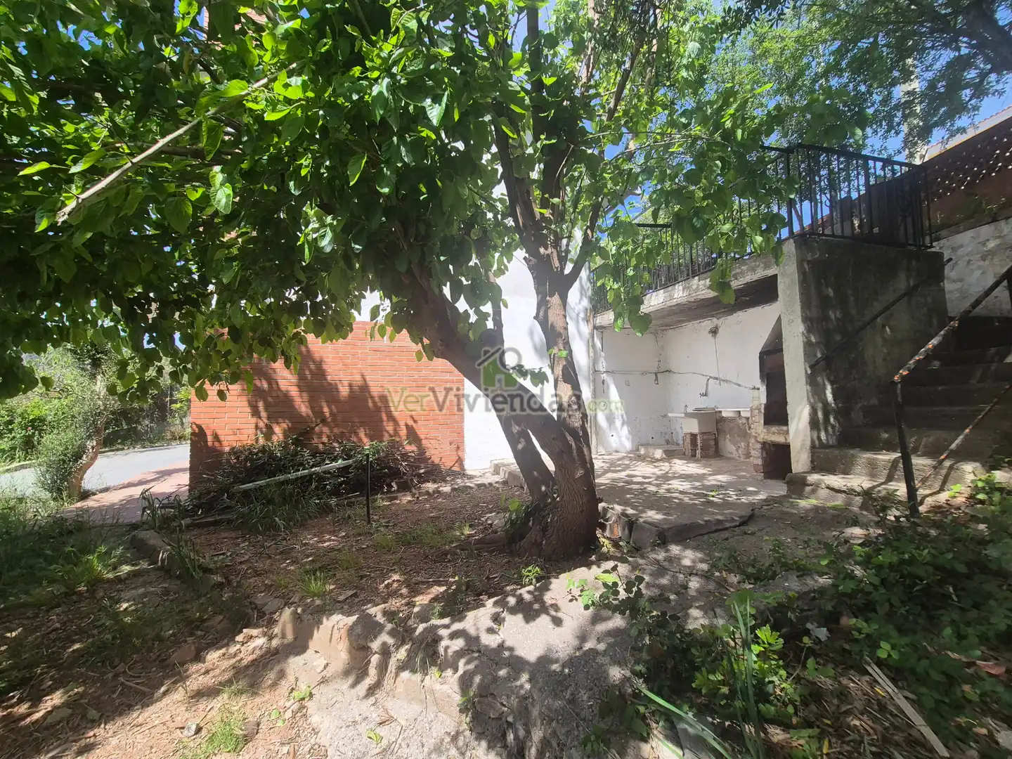 Jardín de Casa o chalet en venta en Vallirana con Jardín privado, Parquet y Terraza