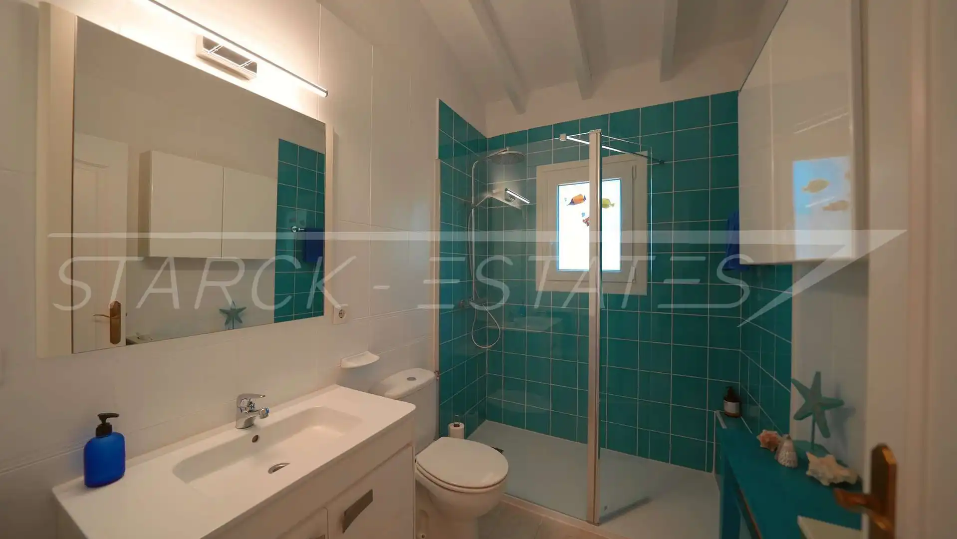 Baño de Casa o chalet en venta en La Vall d'Ebo con Aire acondicionado, Jardín privado y Piscina