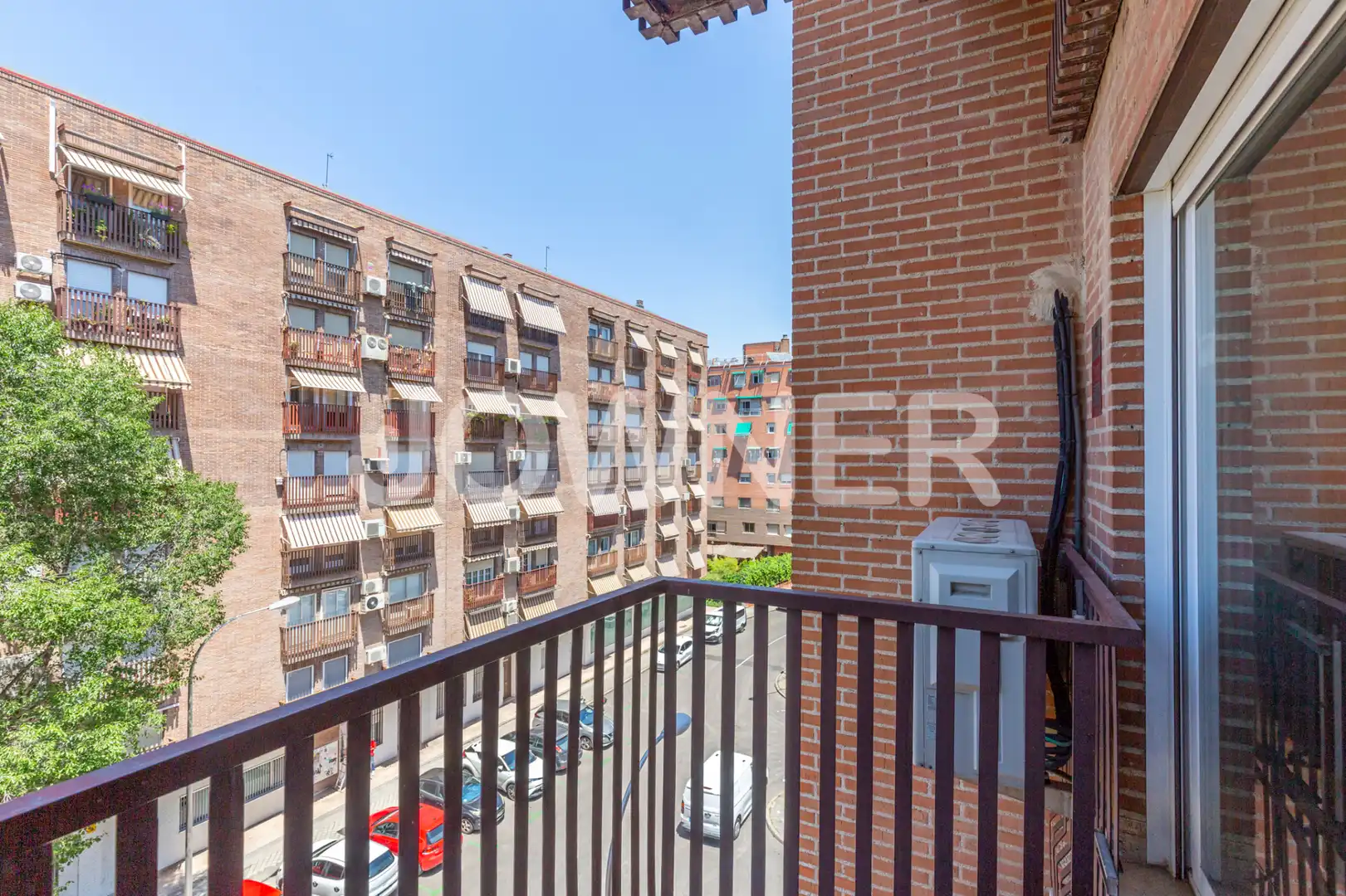 Vista exterior de Piso de alquiler en Madrid con Aire acondicionado, Calefacción y Terraza
