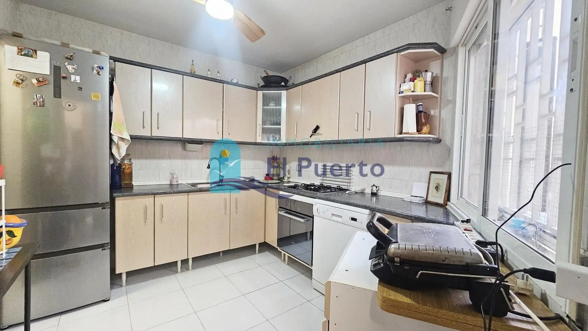 Cocina de Dúplex en venta en Mazarrón con Jardín privado, Terraza y Amueblado