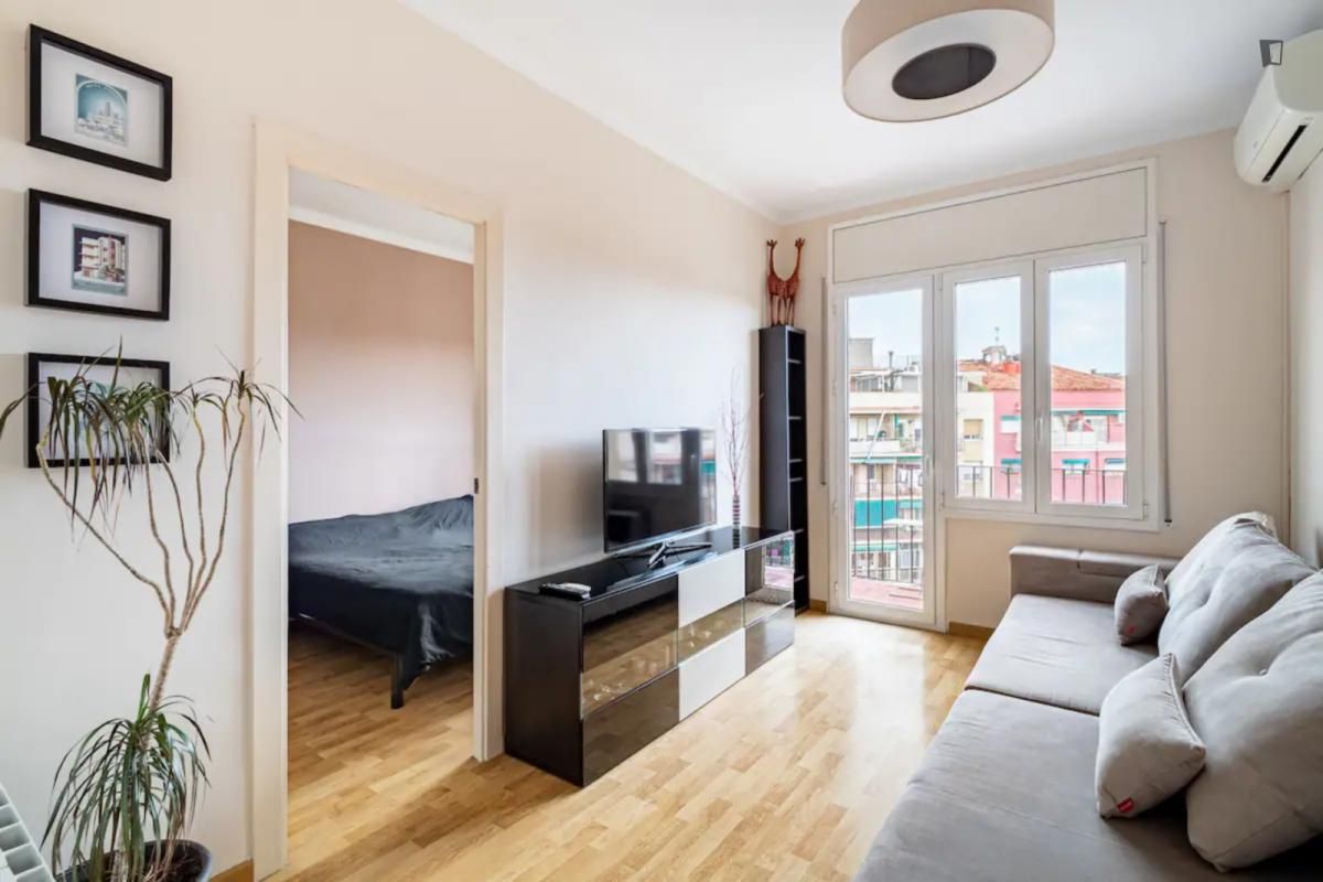 Bedroom of Apartment to rent in  Barcelona Capital  with Air Conditioner, Heating and Furnished